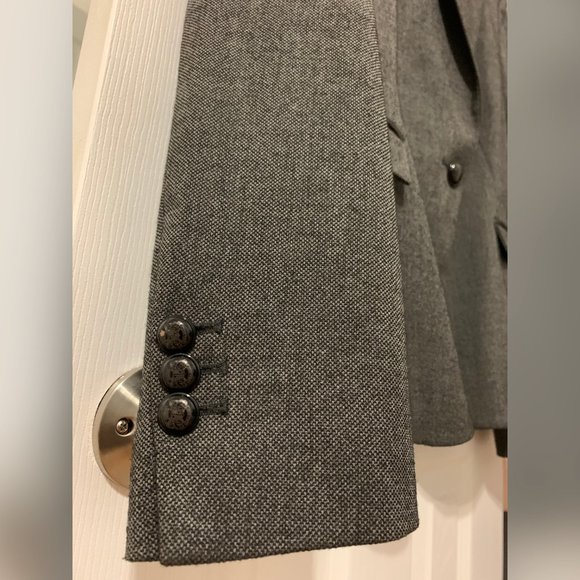 Zara Dark Gray Tailored Blazer - Picture 6 of 7